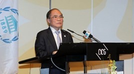 National Assembly Chairman Nguyen Sinh Hung attends IPU-130 - ảnh 1